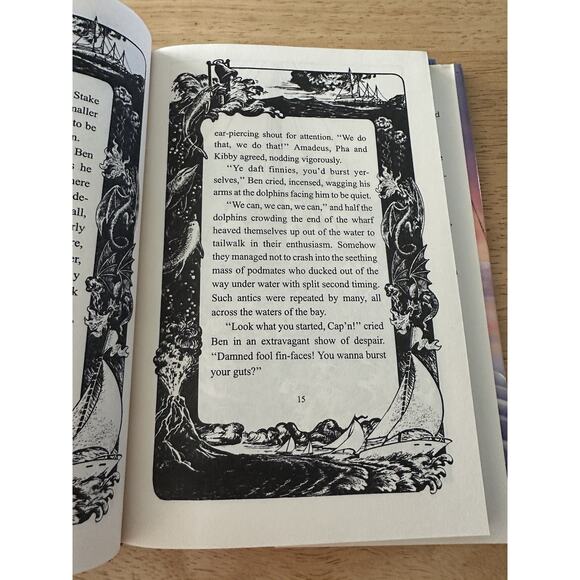 Anne McCaffrey 2 BKS The Dolphins Bell & The Tower and the Hive HC/DJ/1st ed VTG - Picture 8 of 13